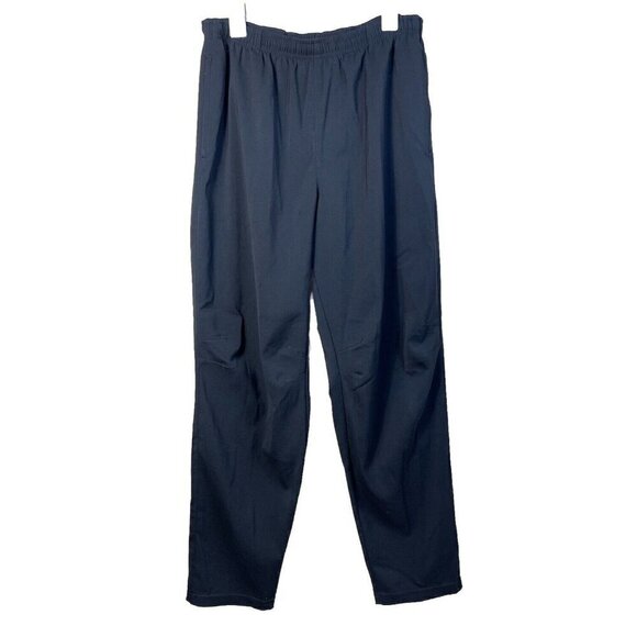 Vintage Nike Sportswear Men's Active Pants Size XL 185213 Elastic Waist Black - Picture 1 of 10